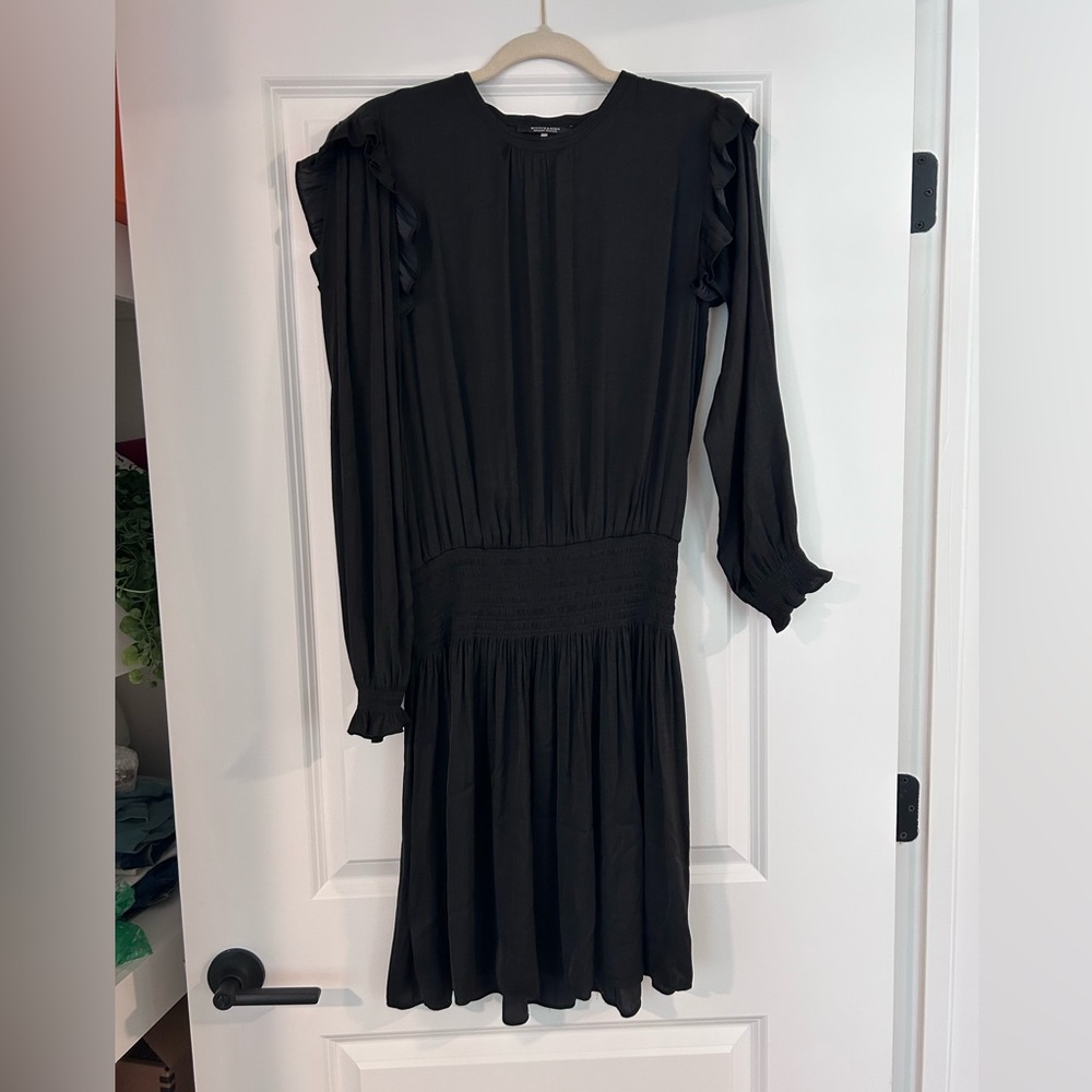 Scotch & Soda Black Long Sleeve Dress size Large